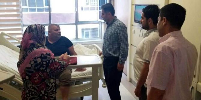 Milletvekillerinden Hasta Ziyareti