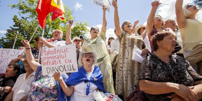 Moldova’da Yeni Seçim Sistemi Protesto Edildi