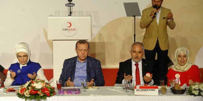 Cumhurbaşkanı Erdoğan Kızılay’ın Geleneksel İftarına Katıldı