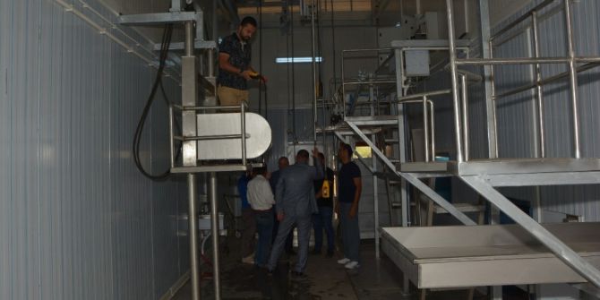 Çatak’ın İlk Mezbahanesi Açıldı