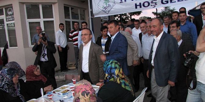 Bülent Turan Yenice’de İftar Programına Katıldı