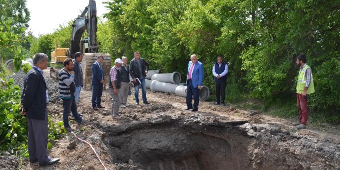 Bafra’ya 16 Milyon Liralık Alt Yapı Yatırımı