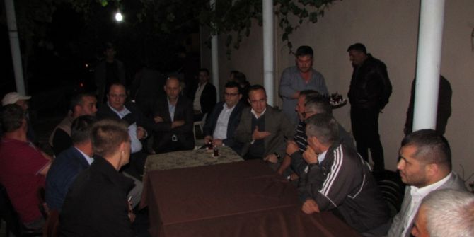 Turan, Sazak Köyünü Ziyaret Etti