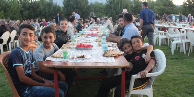 Günyüzü’nde İmece Usulü İftar
