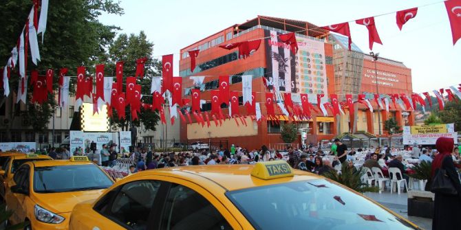 Beykoz Belediyesi Taksicilere İftar Programı Düzenledi