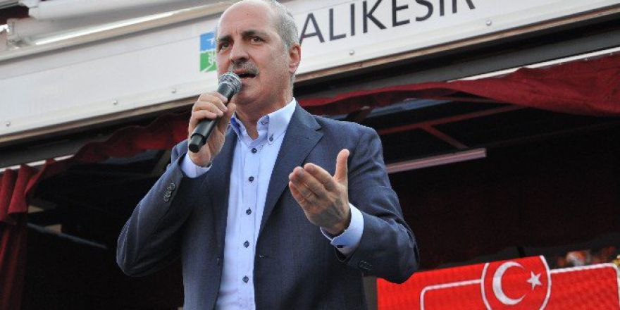 Başbakan Yardımcısı Kurtulmuş, Balıkesir’de ’Demokrasi Ve Şehitler Mitingi’ne Katıldı