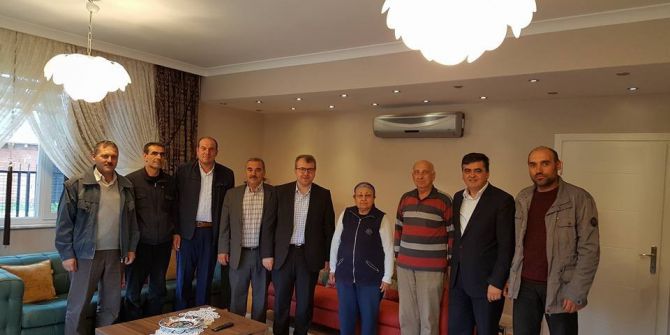 Başkan Yalçın Ve Milletvekili Eldemir’den Akdoğan Ailesine Ziyaret