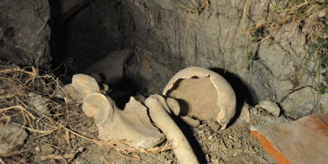 Balıkçılar 50 Yıl Öncesine Ait İnsan Kemikleri Buldu