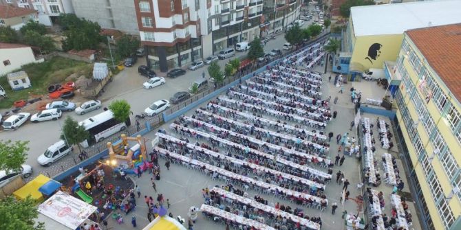 Birlik, Beraberlik Ve Kardeşlik Sofrası Gazipaşa Mahallesi’nde Kuruldu