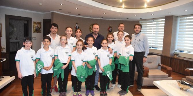 Jimnastik Kulübünden Başkan Doğan’a Ziyaret