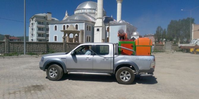 Çaldıran’da Sivrisinekle Mücadele Çalışması