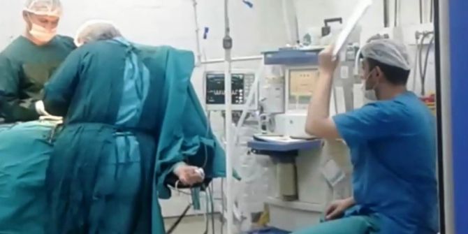 Yelpazeli Ameliyat Kamerada