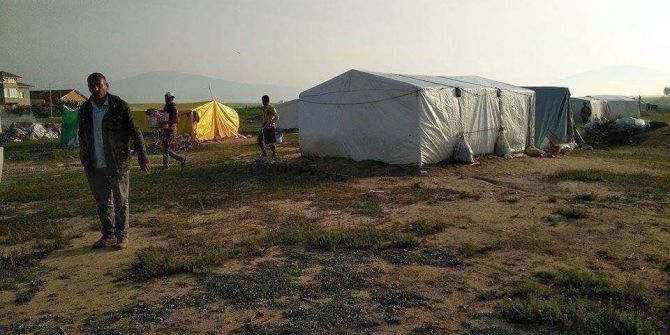 Altıntaş Ovasında 500 Tarım İşçisi