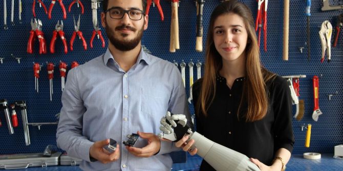 Mühendislik Öğrencileri İş Kazalarına Biyonik Kol İle Çare Bulacak