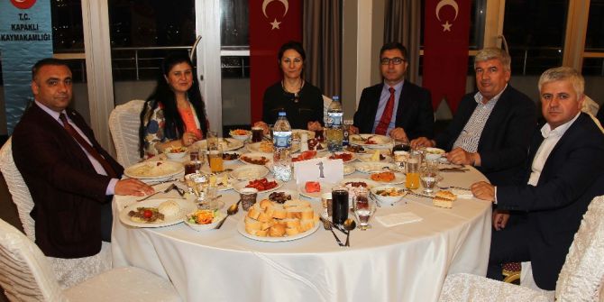 Kapaklı Protokolü İftarda Buluştu