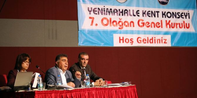 Yenimahalle Kent Konseyi Genel Kurul Yaptı