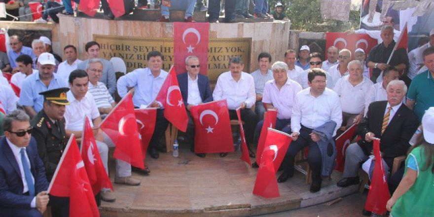 Bartın Darbe Girişimine Karşı Tek Yürek