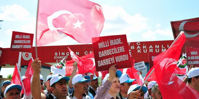 Hak-iş Konfederasyonu Sincan Cezaevi Kampüsünde Nöbette