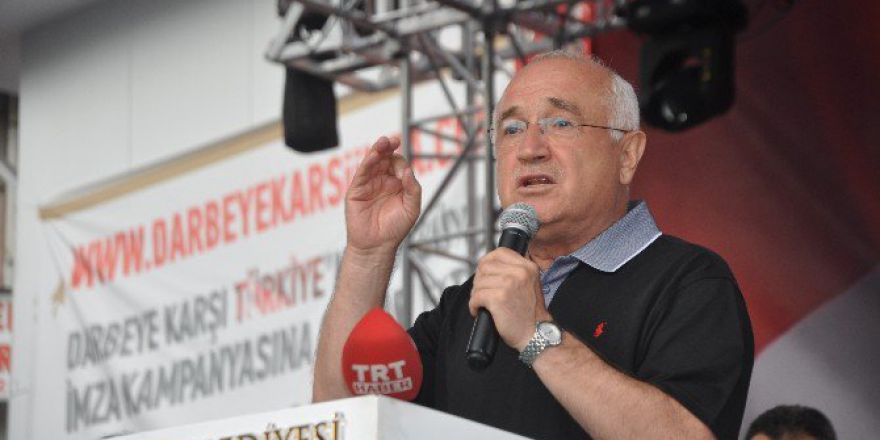 Çorum’da Demokrasi Ve Şehitler Mitingi