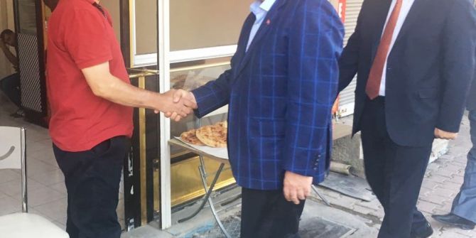 Karamercan’dan İlçelerdeki Esnaflara Ramazan Ziyareti