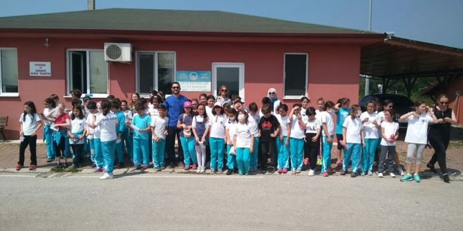 Minik Öğrenciler Büyükşehir’in Tesislerini Gezdi