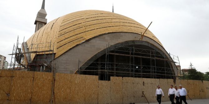 Talas’ın En Farklı Camisinde Çalışmalar Devam Ediyor