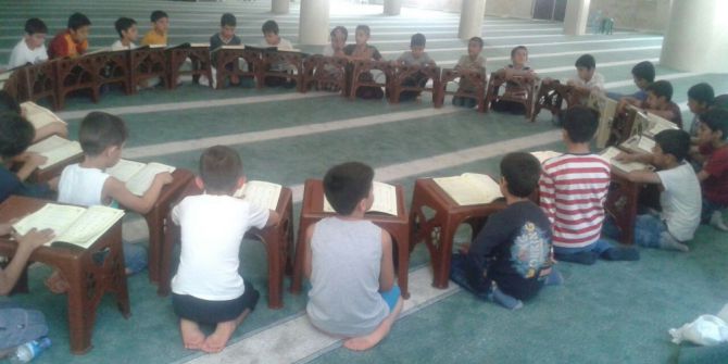 Midyatlı Çocuklardan Kuran Kursuna İlgi