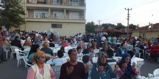 Çorlu Müftülüğü Romanları İftar Sofrasında Buluşturdu