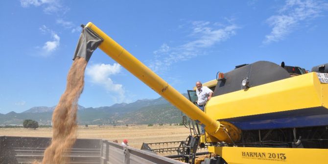 Güneydoğu’da Buğday Hasadındaki Yüksek Rekolte Üreticinin Yüzünü Güldürdü