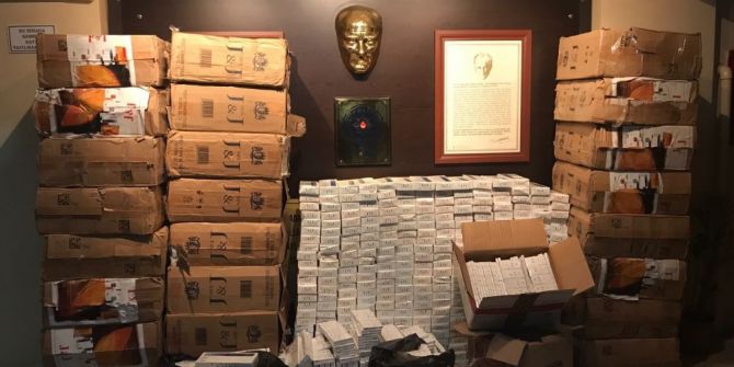 Mardin’de 83 Bin 750 Paket Kaçak Sigara Ele Geçirildi