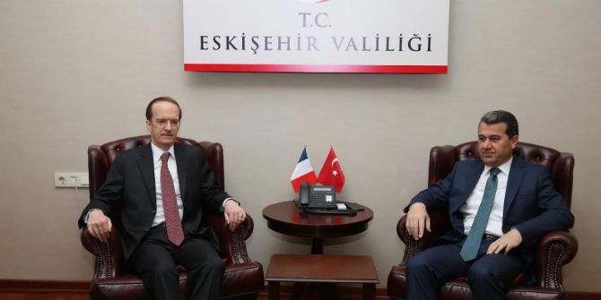 Fransa’nın Ankara Büyükelçisi Fries, Vali Çelik’i Ziyaret Etti