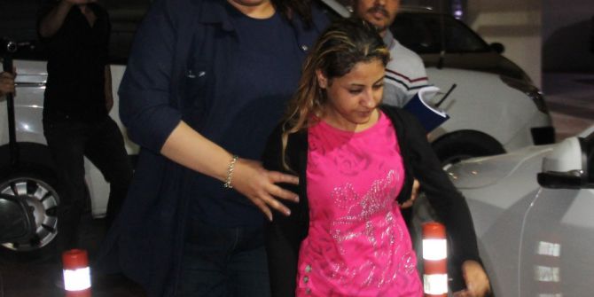 Kocasını Öldürüp, Yakan Suriyeli Kadın İle Sevgilisi Adliyeye Sevk Edildi