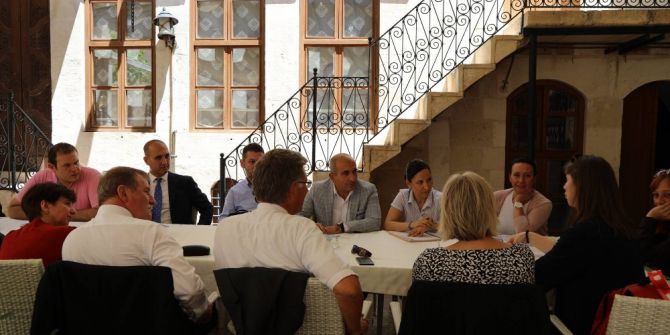 Alman Gız İle Kilis Belediye Arasında Proje Anlaşması