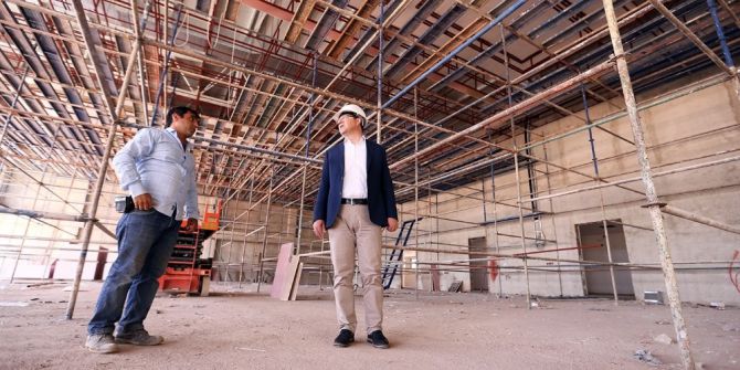 Merkezefendi’de Toplantı Ve Sergi Sarayı Yükseliyor