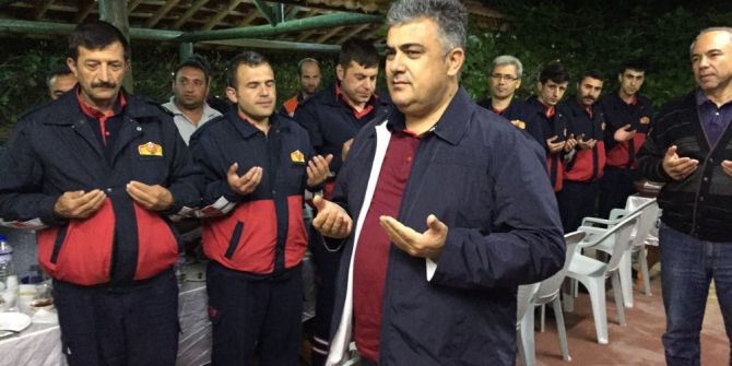 Başkan Özgüven’den Sahur Sürprizi