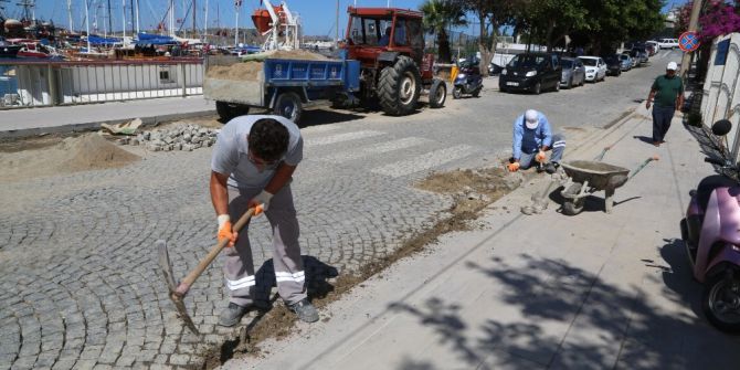 Bodrum’da Zeki Müren Caddesi Çalışmaları Sona Erdi