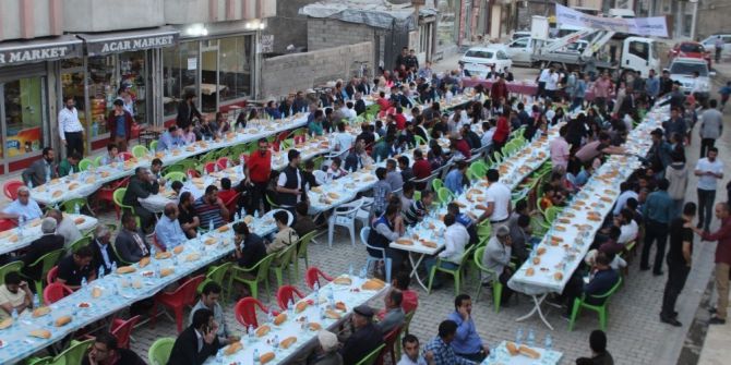 Vedaş, Yüksekova’da İftarı Verdi