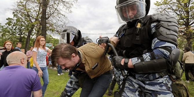 Rusya’da 650 Protestocu Gözaltına Alındı