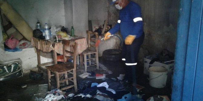 Kırıkhan’da Çöp Ev Boşaltıldı