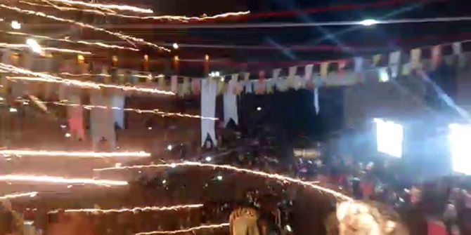 Havai Fişekler Mezuniyet Gecesini Kabusa Çevirdi: 9 Yaralı