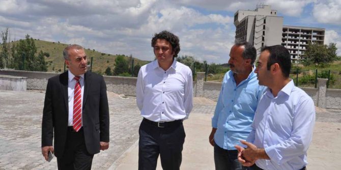 Milli Eğitim Müdürü Demir Okul İnşaatlarını İnceledi