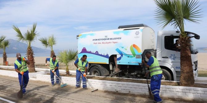 Aydın’da Sahiller Yaza Hazırlanıyor