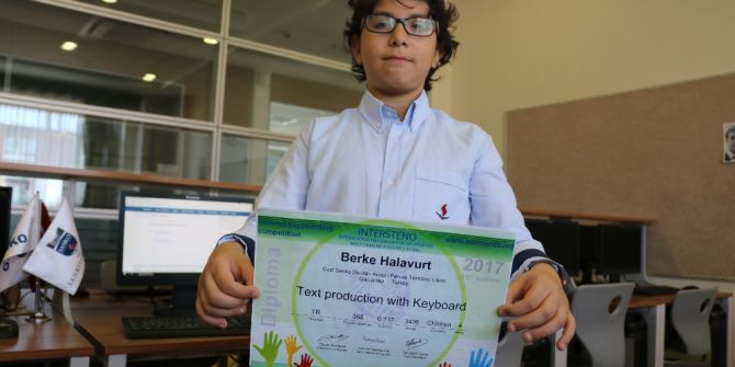 Dünya Hızlı Yazma Şampiyonu Gaziantep’ten