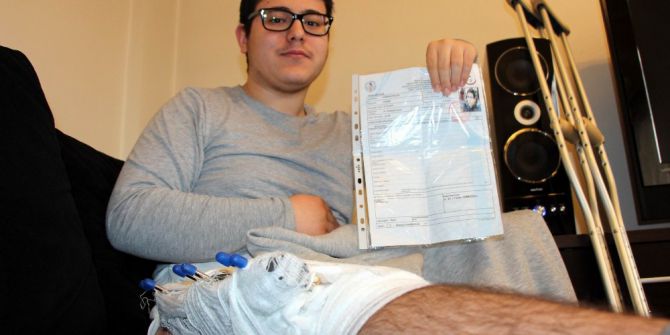 Bacağındaki Demir Yüzünden Lys’ye Alınmadı