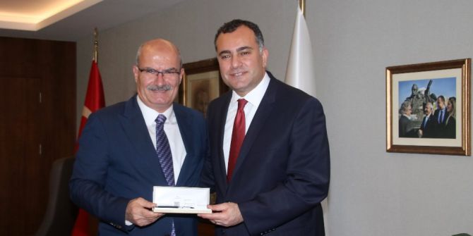 Ato Başkanı Baran’dan Çankaya Belediye Başkanı Taşdelen’e Ziyaret