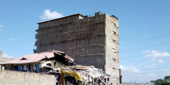 Nairobi’de 7 Katlı Bina Çöktü