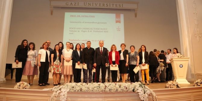 Gazili Akademisyenler ‘Uluslararası Yayın Teşvik Ödülleri’ni Aldı