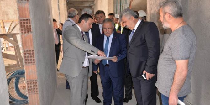 Müdür Hasan Çevik: İnşaatın Yüzde 35’i Tamamlandı