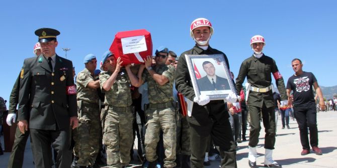 Bingöl Şehidi Memleketi Konya’ya Uğurlandı