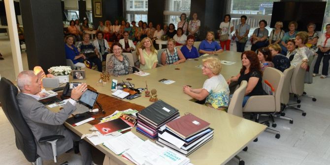 Kadın Korosundan Bozbey’e Ziyaret